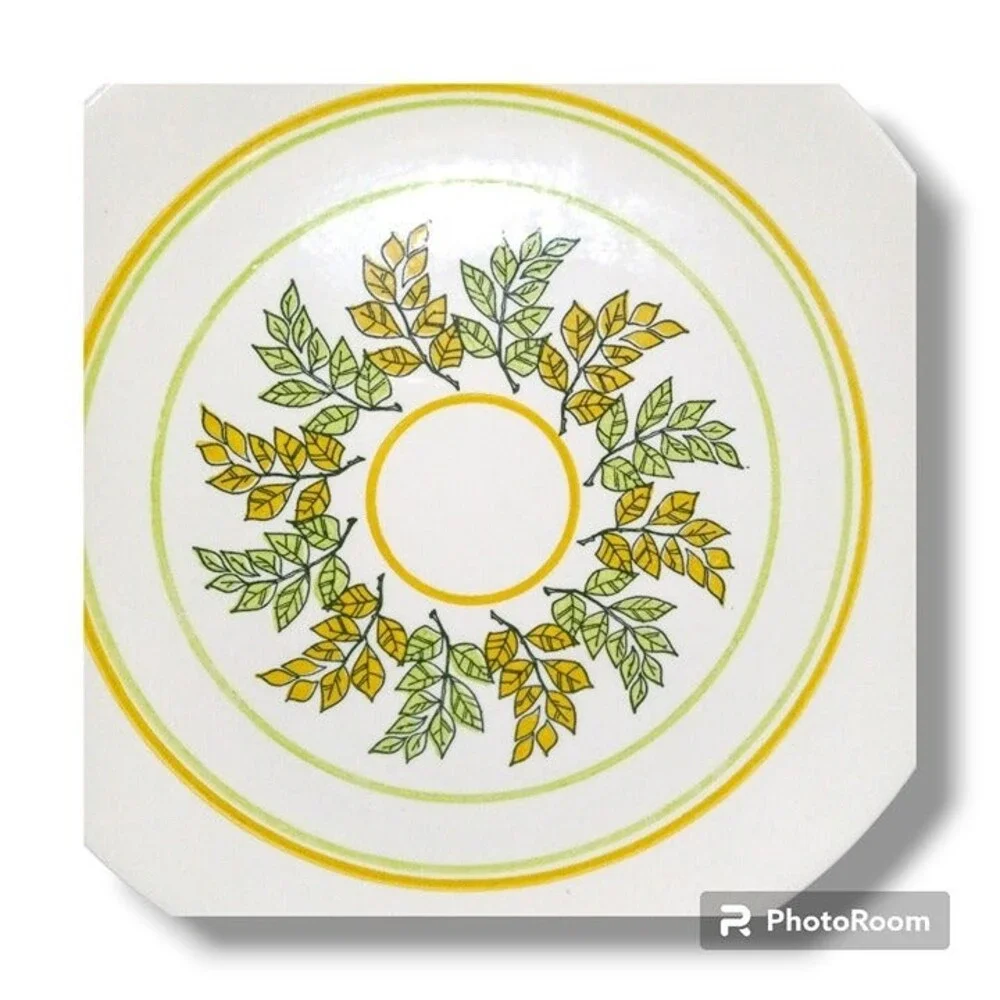 Taylor Smith Taylor Ironstone Serving Platter-Mint Pattern-MCM-Made in USA